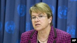 Ellen Margaret Loj, UN Special Representative for Liberia (file photo)