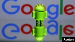 A 3D printed Android mascot Bugdroid