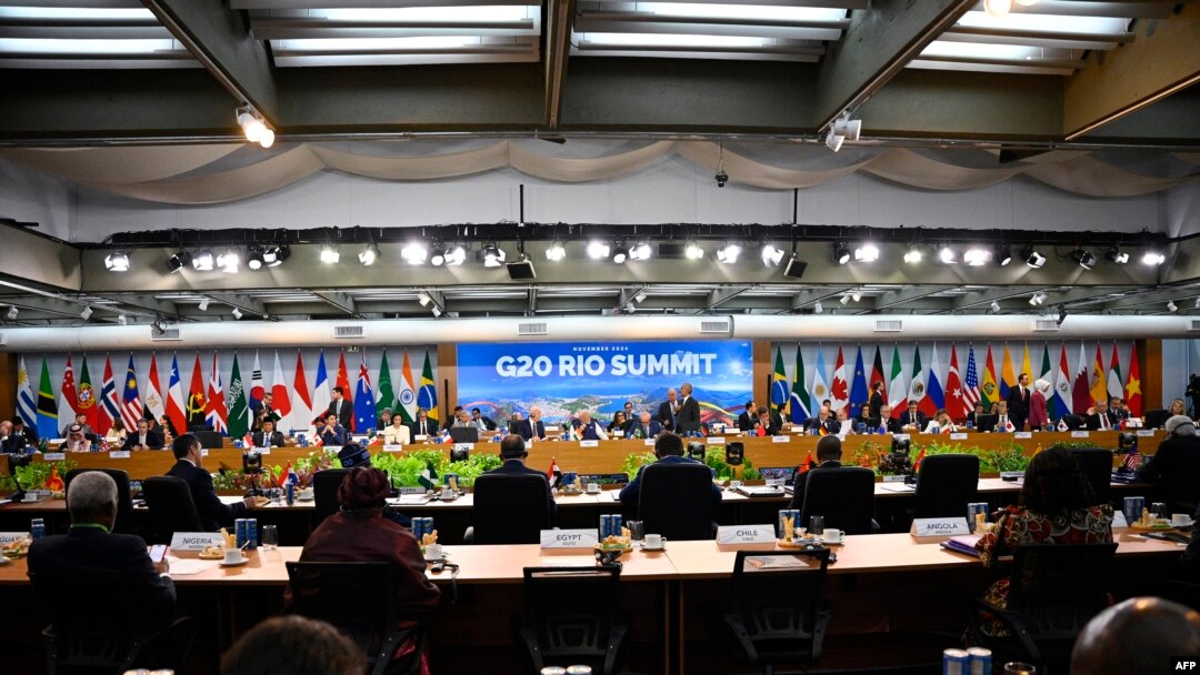 Quang cảnh hội nghị G20.
