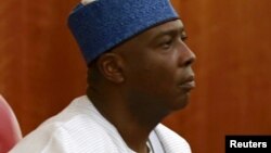 Sanata Bukola Saraki kakakin majalisar dattawan tarayyar Najeriya