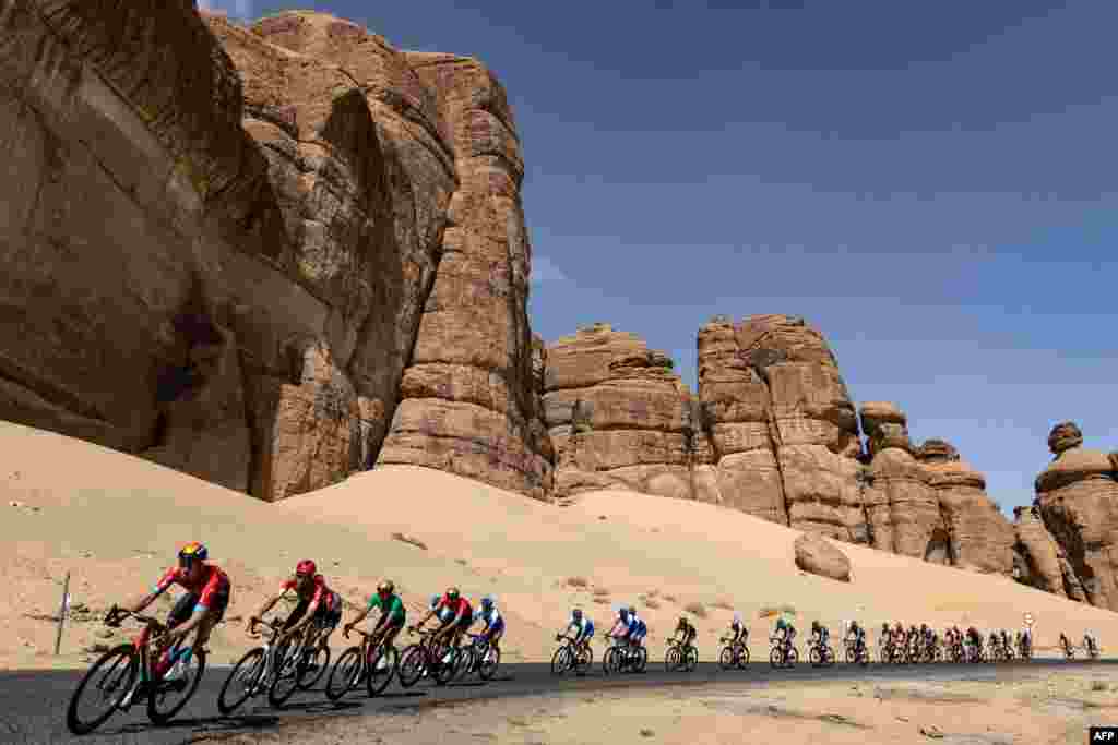 Velosipedchilar. Saudiya Arabistoni.&nbsp;