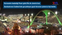 Rio’da Samba Karnavalı Coşkusu Başladı