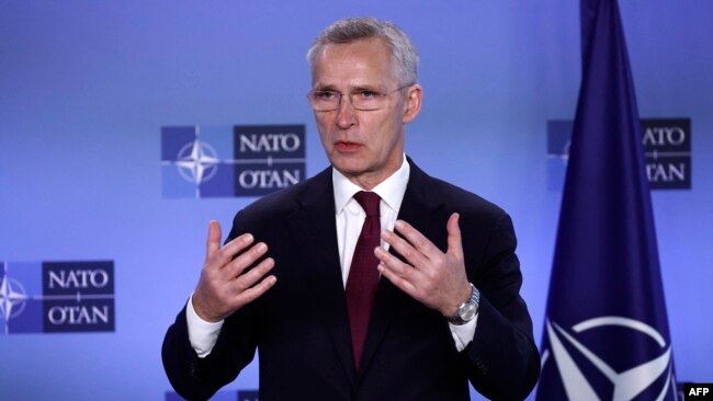 Tổng thư ký NATO Jens Stoltenberg.