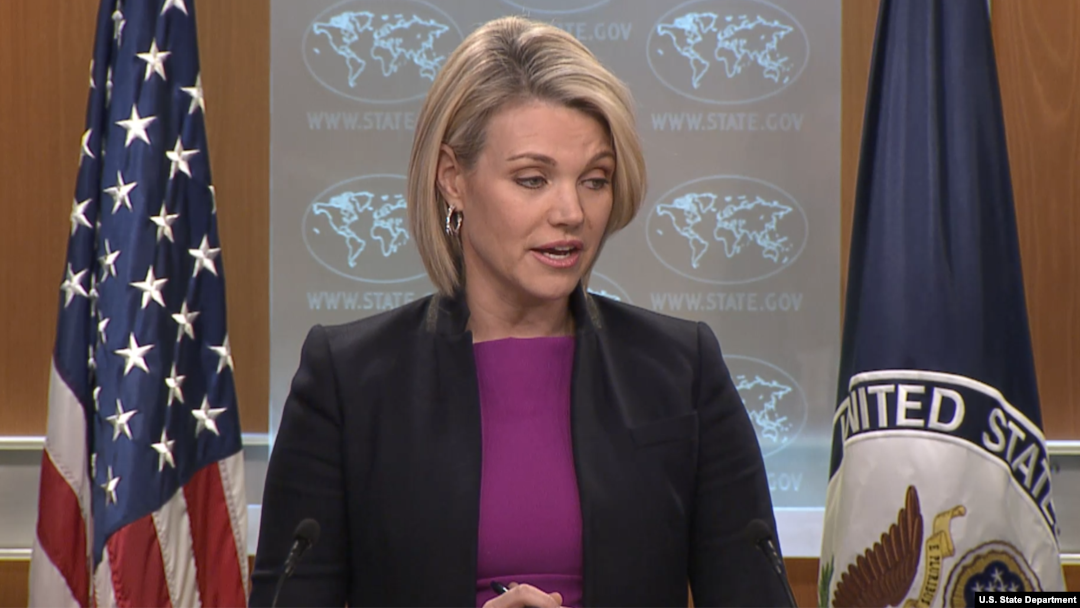 Juru bicara Deplu AS, Heather Nauert (foto: ilustrasi). 