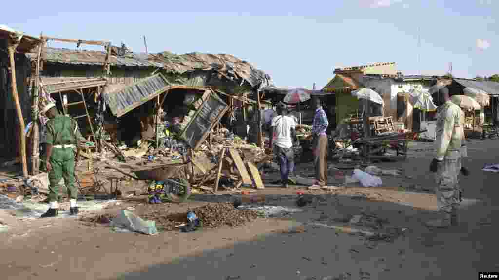 Bom a Maiduguri, Yuni 22, 2015.