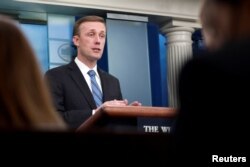 White House Press Secretary Jean-Pierre holds the daily press briefing at the White House in Washington