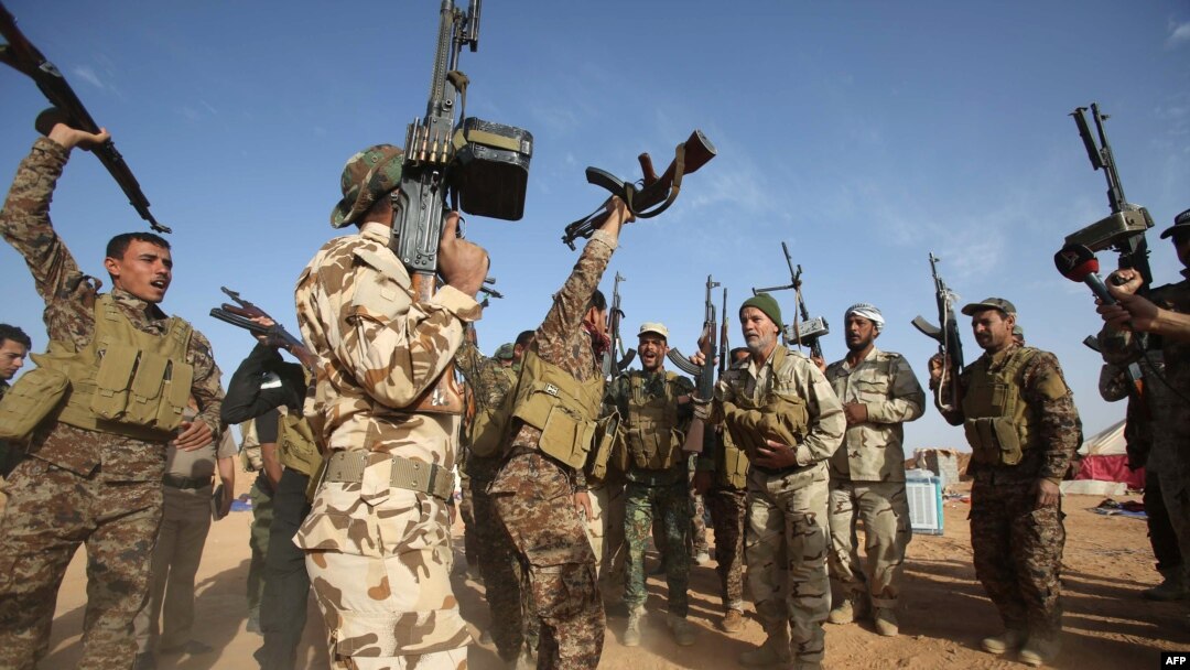 Iroqning "Al-Abbos" qismlarining shia jangchilari, Ramadi