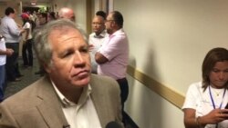 Almagro: "Demostración masiva" de los venezolanos en Washington