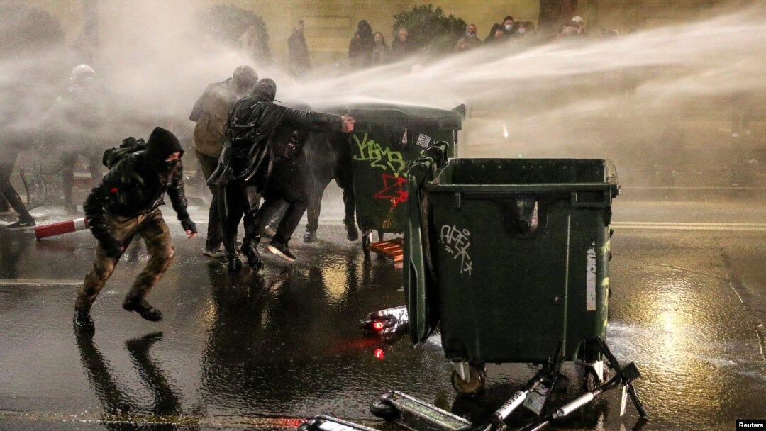 Protesti protiv zakona o "stranim agentima", Tibilsi, Gruzija
