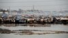 FILE - The make-shift shanty Makoko community built on the lagoon shows the extreme poverty and inequality between the rich and the poor in Lagos, Nigeria's commercial capital, Jan. 23, 2019. 