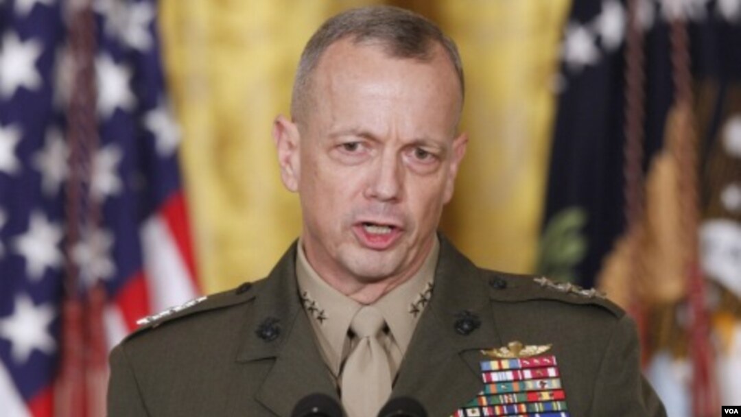 Komandan pasukan AS di Afghanistan, Jenderal John Allen akan dicalonkan sebagai komandan tertinggi NATO (foto: dok). 