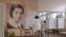 A woman is seen at a polling station during parliamentary election in Belgrade, Serbia, June 21, 2020. 