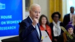 Presiden AS Joe Biden berbicara terkait Inisiatif Gedung Putih pada Penelitian Kesehatan Perempuan, dari Gedung Putih, Washington, pada 11 Desember 2024. (Foto: AP/Susan Walsh)