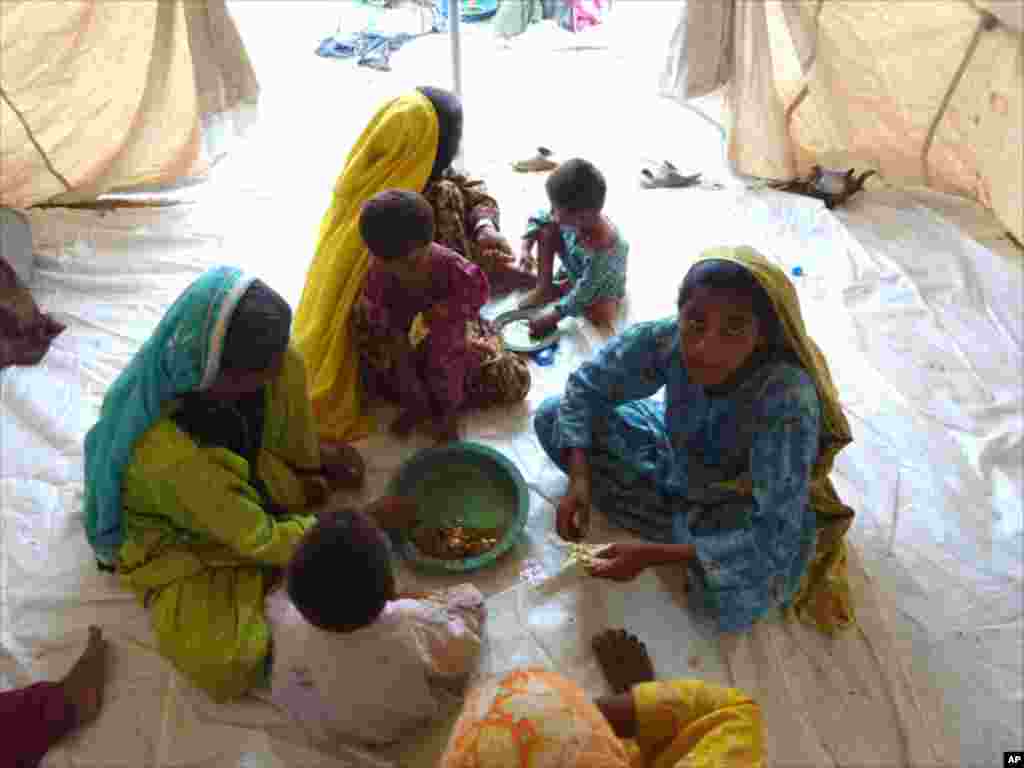 سندھ میں سیلاب زدگان کی حالت زار