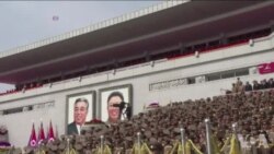 朝鲜太阳节阅兵