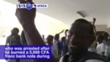 VOA60 Africa - Senegal: Supporters in Dakar celebrate after a court decides to release activist Kemi Seba