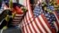 Bendera AS di Concord, New Hampshire, 3 Februari 2020. (Foto: AFP)