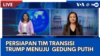 Laporan VOA untuk TVRI: Persiapan Tim Transisi Trump Menuju Gedung Putih