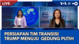 Laporan VOA untuk TVRI: Persiapan Tim Transisi Trump Sebelum Kembali ke Gedung Putih