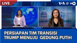 Laporan VOA untuk TVRI: Persiapan Tim Transisi Trump Menuju Gedung Putih