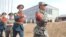中國軍隊去年參加了在俄羅斯的軍事比賽活動。（美國之音白華攝）