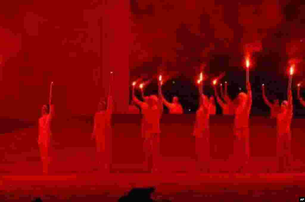 Opening Ceremony of 2010 Winter Olympics in Vancouver