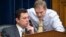 House Oversight and Government Reform Committee Chairman Rep. Jason Chaffetz, R-Utah, left, confers with committee member Rep. Jim Jordan, R-Ohio, on Capitol Hill in Washington, on Dec. 17, 2015. 
