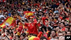 Euro 2016: l'Espagne contre la République Tchèque, 13 juin, 2016.