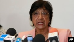 Pejabat tinggi urusan HAM PBB, Navi Pillay (foto: dok).