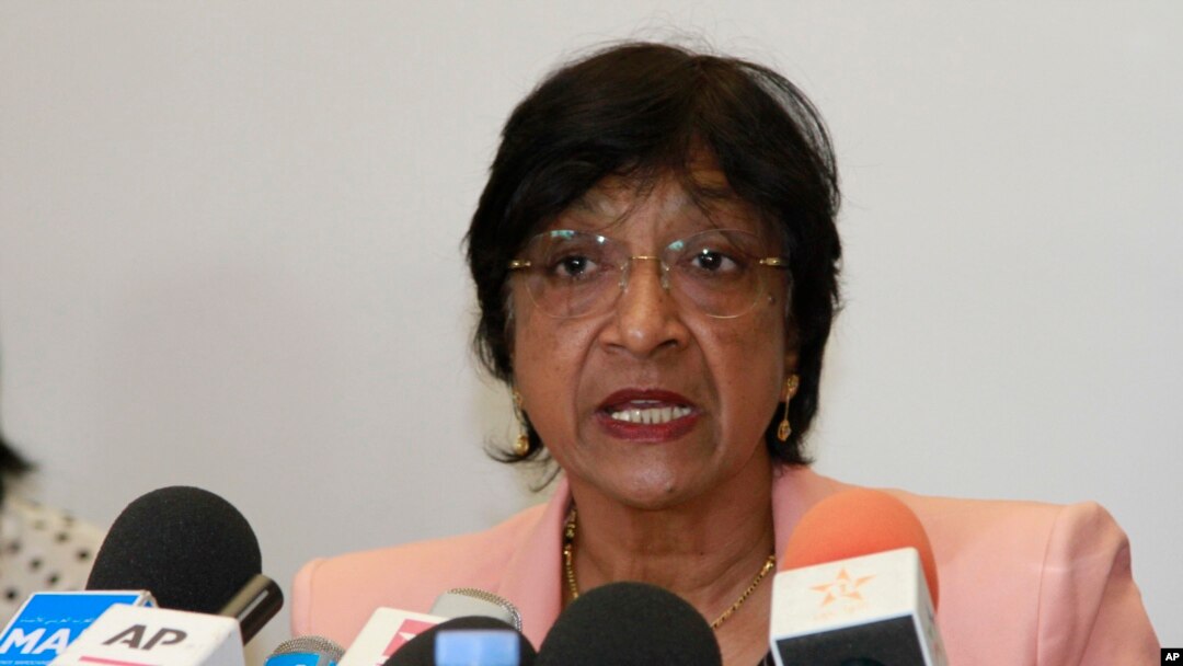 Navi Pillay, Komisaris Tinggi untuk Hak Asasi Manusia PBB