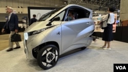 Carro angosto presentado en la Feria CEATEC 2024. Japón, octubre del 2024. [Foto: Pixammo]