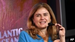 গ্লোবাল কমিউনিকেশন অ্যান্ড অ্যাডভোকেসি ডিরেক্টর পালোমা এস্কুদেরো, ২০ নভেম্বর, ২০১৮। নিউইয়র্ক।