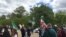 Protest next to the White House for concerns about Reza shah mummy, تجمع مقابل کاخ سفید با ابراز نگرانی برای مومیایی رضا شاه 