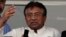 Pakistan's former president, Pervez Musharraf, addresses a group of supporters following his arrival in Karachi, March 24, 2013.