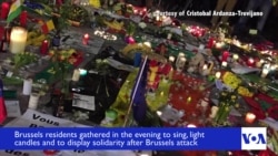 Vigil Held in Brussels for Victims of Tuesday’s Terror Attacks
