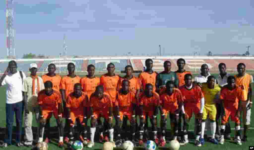 'Yan wasan kungiyar kwallon kafa ta VOA Hausa Flamingo FC, Bauchi