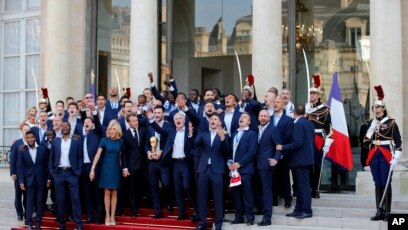 World Cup Victory Boosts French Morale, but Not Macron's Popularity