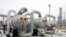 FILE - A general view of the gas production and transporting station on a gas-field near the Ukrainian city Poltava, some 330 km east of the capital Kyiv.