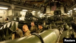 U.S. Marine Corps M777 howitzers shipped to support Ukraine