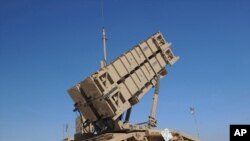 US Patriot missile battery