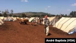 Campo de deslocados de Vanduzi, Manica, Moçambique