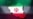 Iran map with Iranian flag overlay
