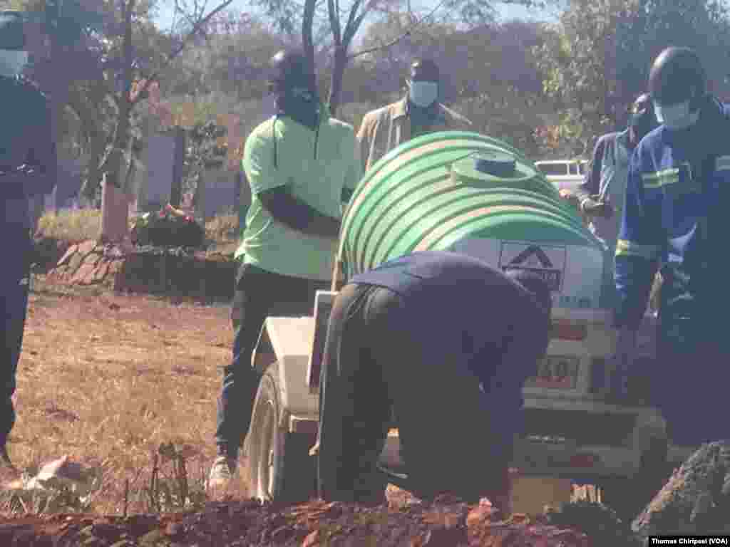 Sandra Nyaira Burial