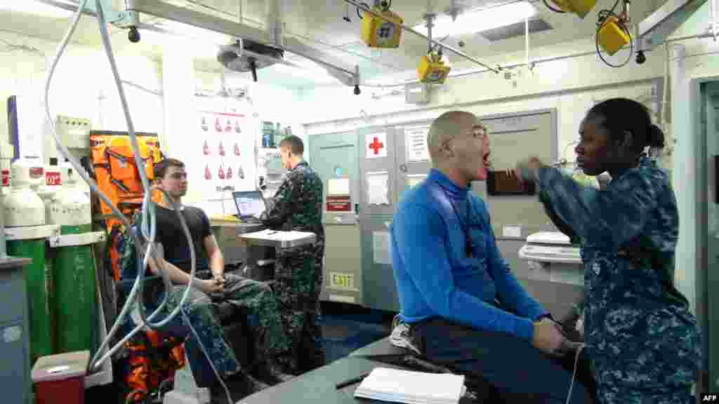 با ابراهام لینکلن بر آبهای خلیج فارس