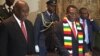 UMongameli Emmerson Mnangagwa loMongameli Cyril Ramaphosa