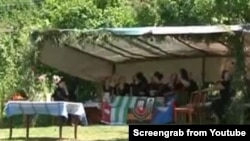 უკრაინაში მოკლული აფხაზი ბოევიკი ადლეიბა, ოკუპირებულ სოფელ ტამიშში დაკრძალეს