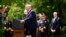 Tổng thống Donald Trump phát biểu trong buổi lễ ký sắc lệnh cải tổ ngành cảnh sát ngày 16/6/2020.