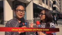 Okhee Sim, Relawan Peace Corps AS