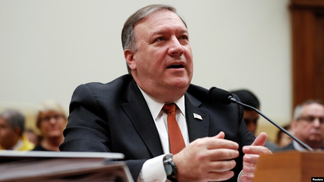 Minisitiri w’ububanyi n’amahanga wa Leta zunze ubumwe z’Amerika, Mike Pompeo