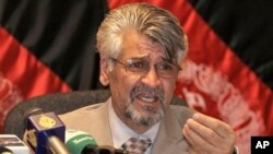 Afghan Defense Ministry spokesman Zahir Azimi (file photo)